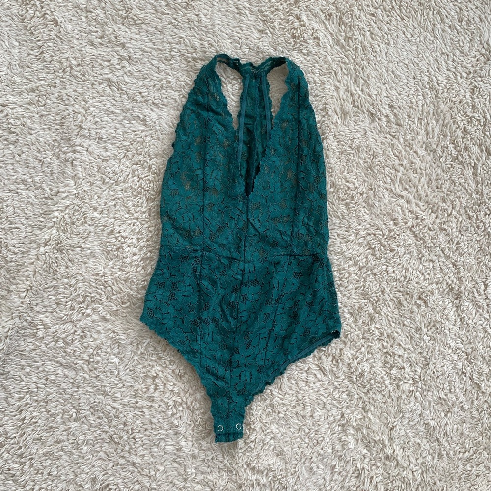 Free People lace bodysuit